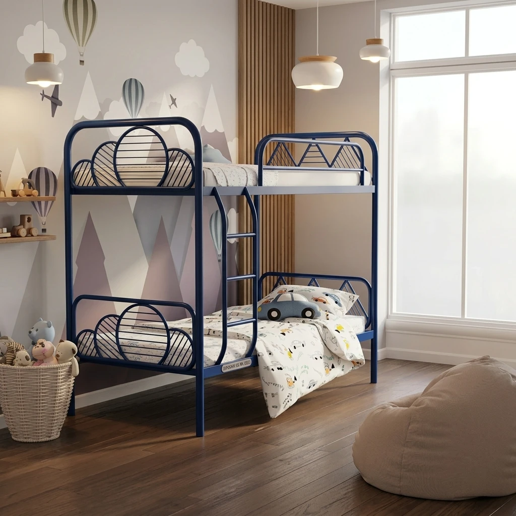 Modern sensory bedroom sanctuary space